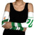 Custom Zimbabwe Rugby Arm Sleeves African Heritage Stripes Style - Wonder Print Shop