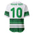 Custom Zimbabwe Rugby Baseball Jersey African Heritage Stripes Style - Wonder Print Shop