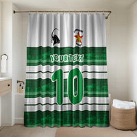 Custom Zimbabwe Rugby Bathroom Set African Heritage Stripes Style - Wonder Print Shop