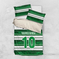 Custom Zimbabwe Rugby Bedding Set African Heritage Stripes Style - Wonder Print Shop