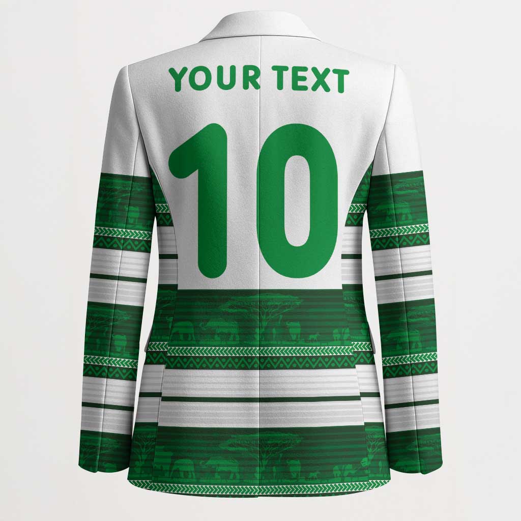 Custom Zimbabwe Rugby Blazer African Heritage Stripes Style - Wonder Print Shop