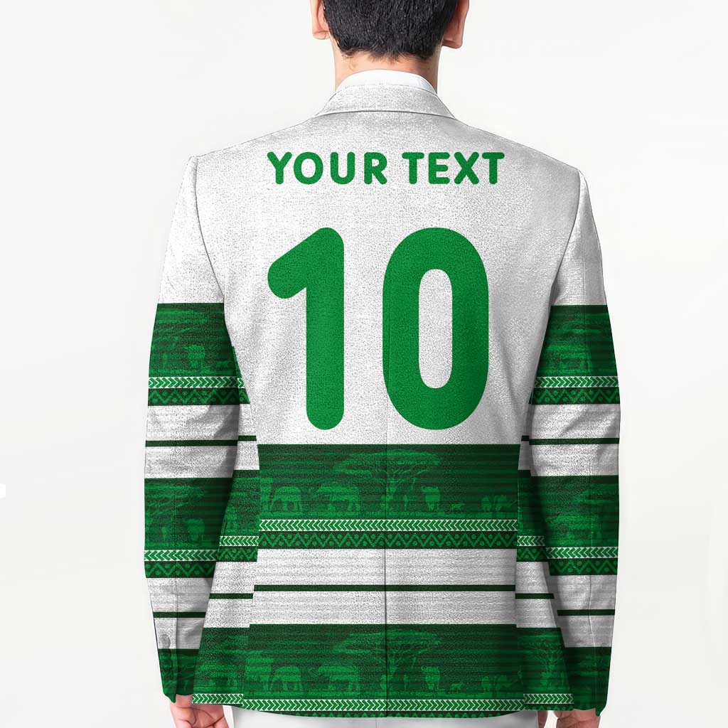 Custom Zimbabwe Rugby Blazer African Heritage Stripes Style - Wonder Print Shop