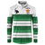 Custom Zimbabwe Rugby Button Sweatshirt African Heritage Stripes Style - Wonder Print Shop