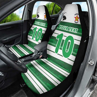 Custom Zimbabwe Rugby Car Seat Cover African Heritage Stripes Style - Wonder Print Shop