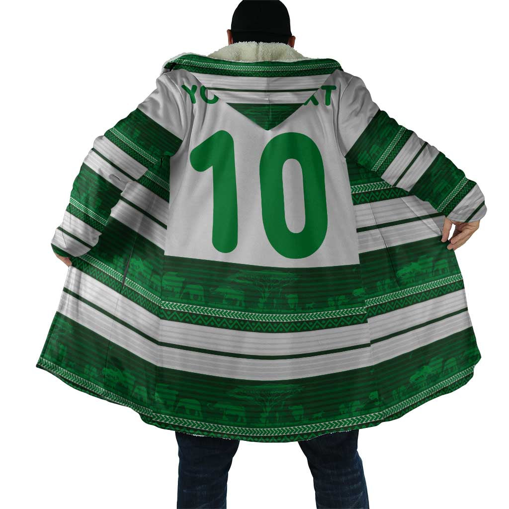 Custom Zimbabwe Rugby Cloak African Heritage Stripes Style - Wonder Print Shop