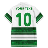 Custom Zimbabwe Rugby Family Matching Mermaid Dress and Hawaiian Shirt African Heritage Stripes Style - Wonder Print Shop