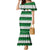 Custom Zimbabwe Rugby Family Matching Mermaid Dress and Hawaiian Shirt African Heritage Stripes Style - Wonder Print Shop