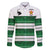 Custom Zimbabwe Rugby Family Matching Off The Shoulder Long Sleeve Dress and Hawaiian Shirt African Heritage Stripes Style - Wonder Print Shop