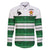 Custom Zimbabwe Rugby Family Matching Off Shoulder Short Dress and Hawaiian Shirt African Heritage Stripes Style - Wonder Print Shop