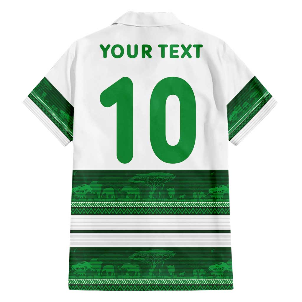 Custom Zimbabwe Rugby Hawaiian Shirt African Heritage Stripes Style - Wonder Print Shop