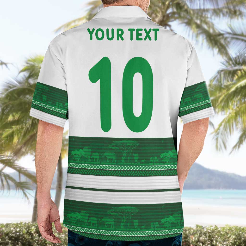 Custom Zimbabwe Rugby Hawaiian Shirt African Heritage Stripes Style - Wonder Print Shop