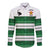 Custom Zimbabwe Rugby Long Sleeve Button Shirt African Heritage Stripes Style - Wonder Print Shop
