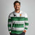 Custom Zimbabwe Rugby Long Sleeve Polo Shirt African Heritage Stripes Style - Wonder Print Shop