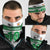 Custom Zimbabwe Rugby Neck Gaiter African Heritage Stripes Style - Wonder Print Shop