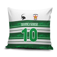 Custom Zimbabwe Rugby Pillow Cover African Heritage Stripes Style - Wonder Print Shop