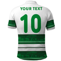 Custom Zimbabwe Rugby Polo Shirt African Heritage Stripes Style - Wonder Print Shop