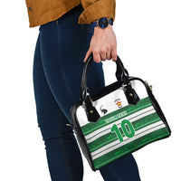 Custom Zimbabwe Rugby Shoulder Handbag African Heritage Stripes Style - Wonder Print Shop