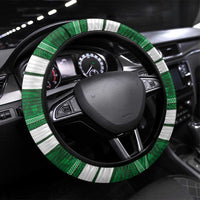 Zimbabwe Rugby Steering Wheel Cover African Heritage Stripes Style - Wonder Print Shop