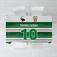 Custom Zimbabwe Rugby Tablecloth African Heritage Stripes Style - Wonder Print Shop