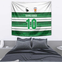 Custom Zimbabwe Rugby Tapestry African Heritage Stripes Style - Wonder Print Shop