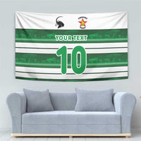 Custom Zimbabwe Rugby Tapestry African Heritage Stripes Style - Wonder Print Shop