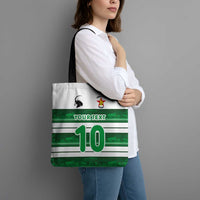 Custom Zimbabwe Rugby Tote Bag African Heritage Stripes Style - Wonder Print Shop