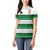 Custom Zimbabwe Rugby Women Polo Shirt African Heritage Stripes Style - Wonder Print Shop
