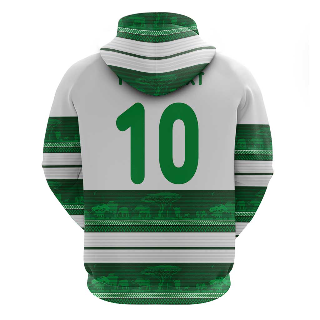 Custom Zimbabwe Rugby Zip Hoodie African Heritage Stripes Style - Wonder Print Shop