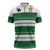 Custom Zimbabwe Rugby Zipper Polo Shirt African Heritage Stripes Style - Wonder Print Shop