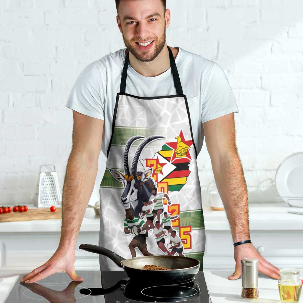 Zimbabwe Rugby The Champions 2025 Apron Warriors Sable Antelope - Wonder Print Shop