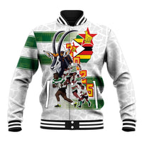 Custom Zimbabwe Rugby The Champions 2025 Baseball Jacket Warriors Sable Antelope - Wonder Print Shop