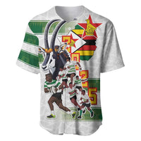 Custom Zimbabwe Rugby The Champions 2025 Baseball Jersey Warriors Sable Antelope - Wonder Print Shop