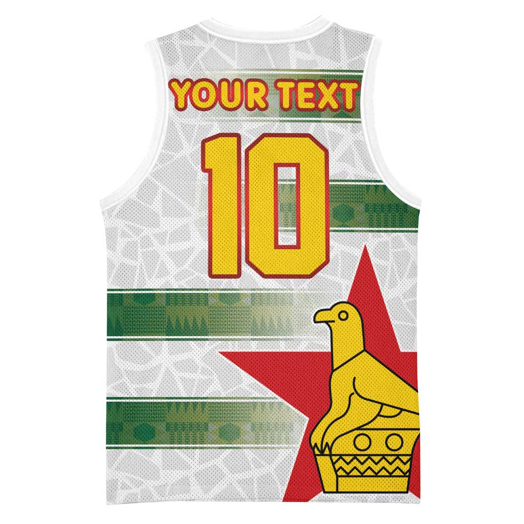 Custom Zimbabwe Rugby The Champions 2025 Basketball Jersey Warriors Sable Antelope - Wonder Print Shop