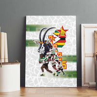 Zimbabwe Rugby The Champions 2025 Canvas Wall Art Warriors Sable Antelope - Wonder Print Shop