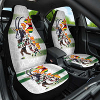 Zimbabwe Rugby The Champions 2025 Car Seat Cover Warriors Sable Antelope - Wonder Print Shop