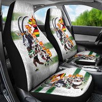 Zimbabwe Rugby The Champions 2025 Car Seat Cover Warriors Sable Antelope - Wonder Print Shop