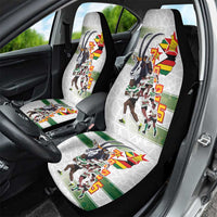 Zimbabwe Rugby The Champions 2025 Car Seat Cover Warriors Sable Antelope - Wonder Print Shop
