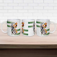 Zimbabwe Rugby The Champions 2025 Ceramic Mug Warriors Sable Antelope - Wonder Print Shop