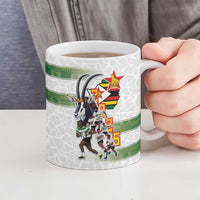 Zimbabwe Rugby The Champions 2025 Ceramic Mug Warriors Sable Antelope - Wonder Print Shop