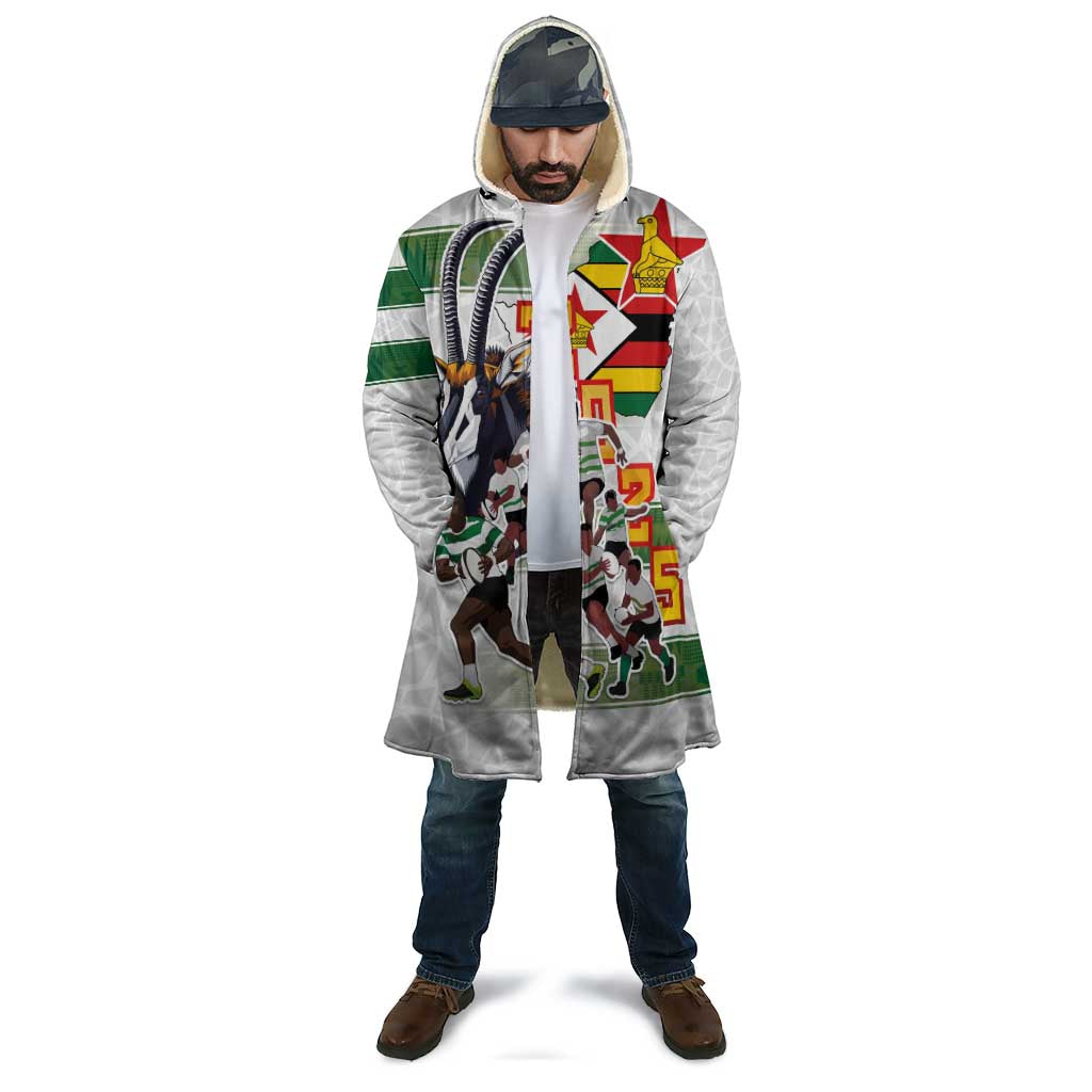 Custom Zimbabwe Rugby The Champions 2025 Cloak Warriors Sable Antelope - Wonder Print Shop