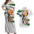 Custom Zimbabwe Rugby The Champions 2025 Couples Matching Off Shoulder Maxi Dress and Hawaiian Shirt Warriors Sable Antelope - Wonder Print Shop