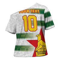 Custom Zimbabwe Rugby The Champions 2025 Cross Shoulder Shirt Warriors Sable Antelope - Wonder Print Shop