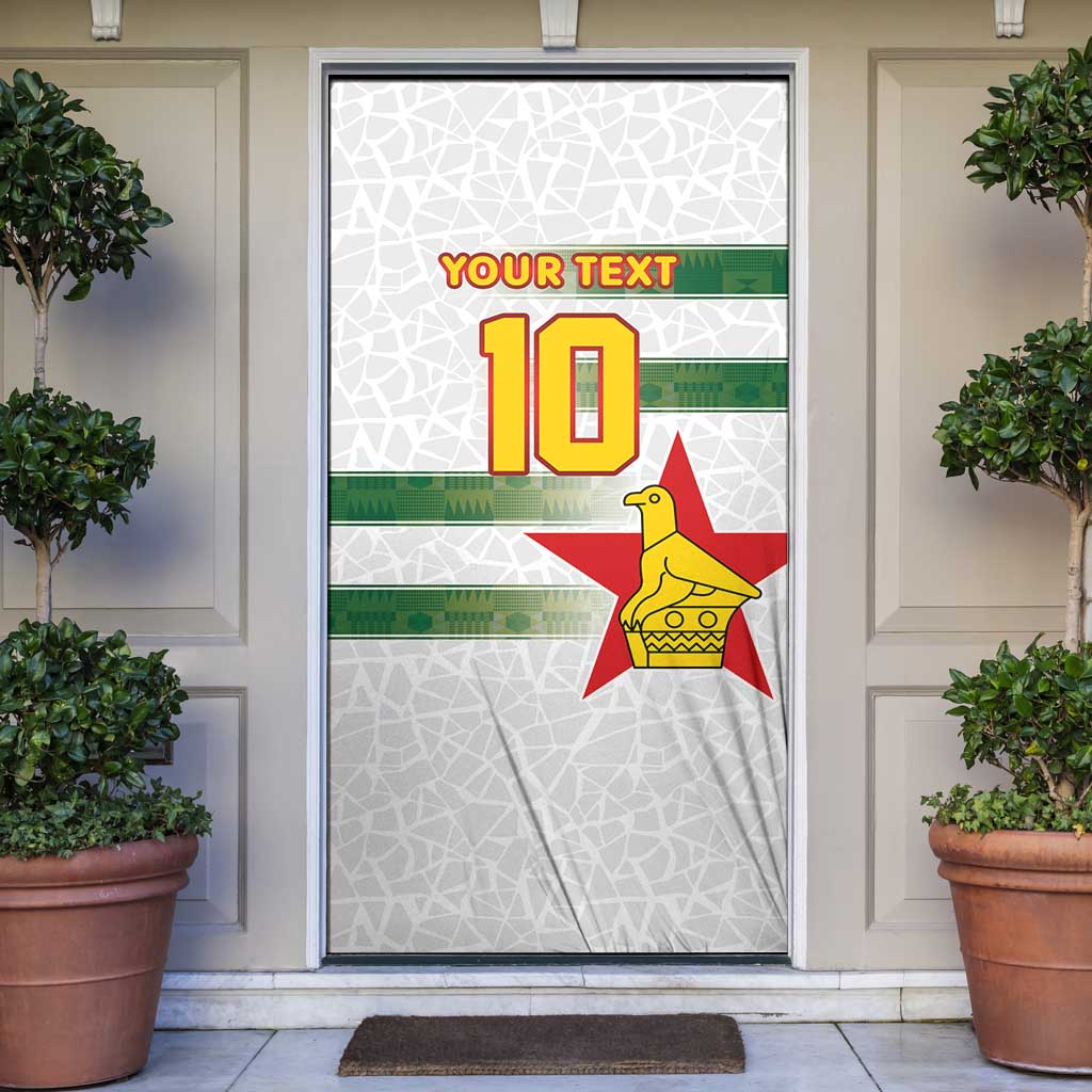 Zimbabwe Rugby The Champions 2025 Door Cover Warriors Sable Antelope - Wonder Print Shop