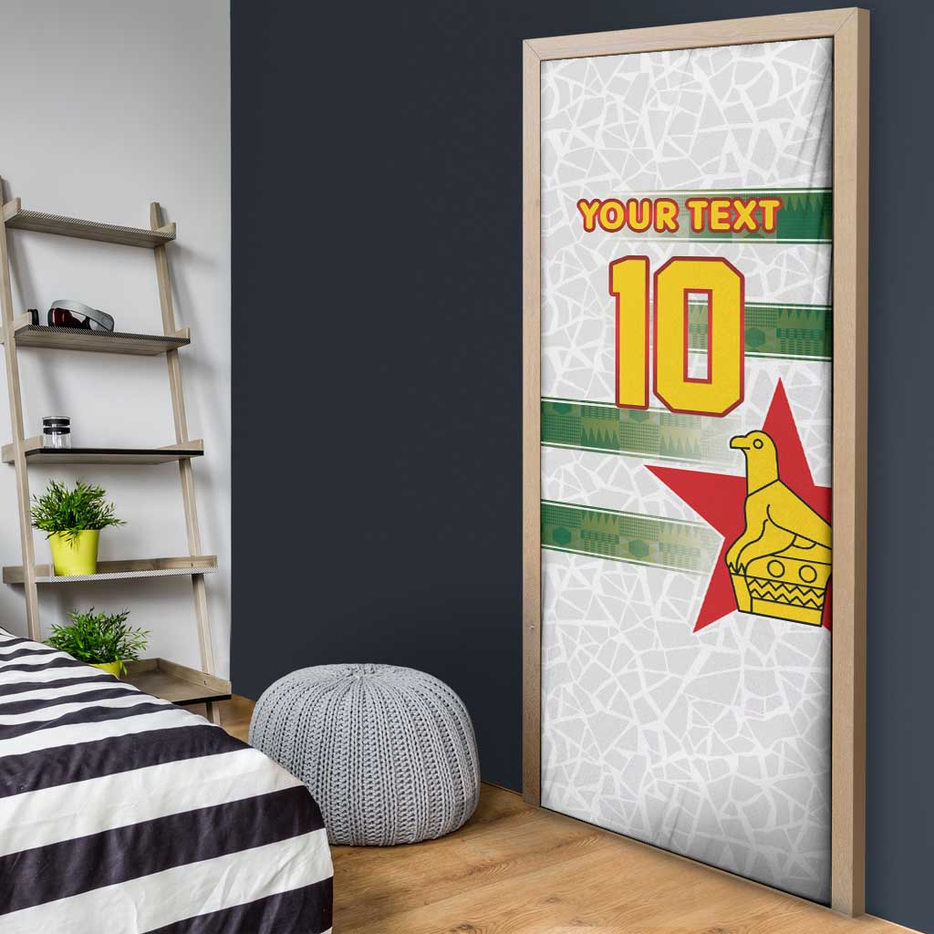 Zimbabwe Rugby The Champions 2025 Door Cover Warriors Sable Antelope - Wonder Print Shop