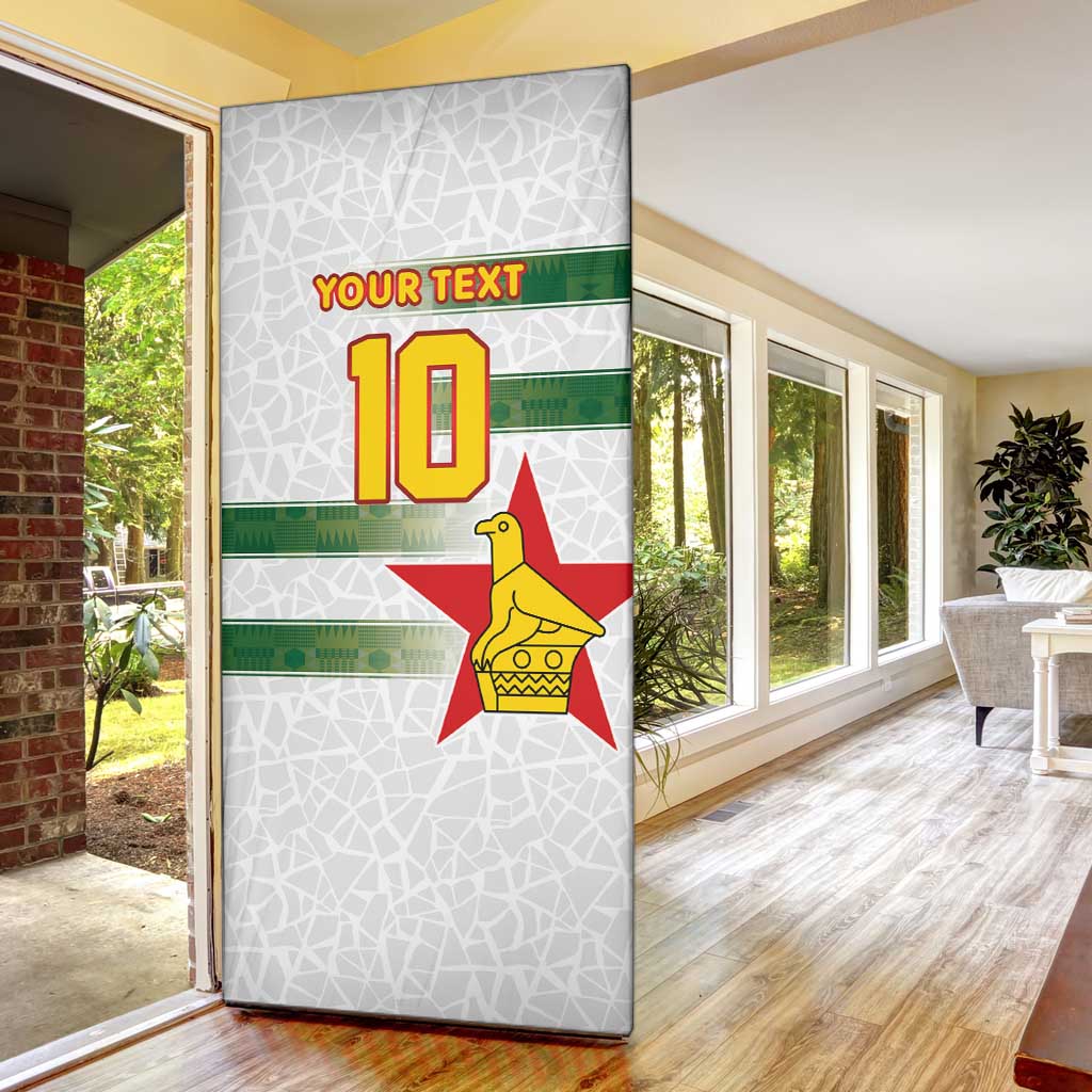 Zimbabwe Rugby The Champions 2025 Door Cover Warriors Sable Antelope - Wonder Print Shop