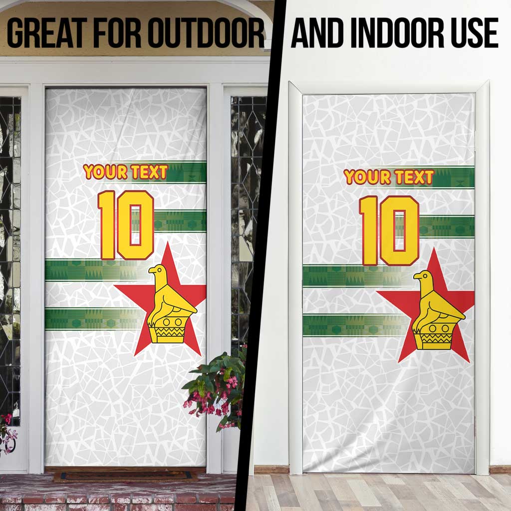 Zimbabwe Rugby The Champions 2025 Door Cover Warriors Sable Antelope - Wonder Print Shop