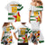 Custom Zimbabwe Rugby The Champions 2025 Family Matching Mermaid Dress and Hawaiian Shirt Warriors Sable Antelope - Wonder Print Shop