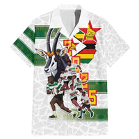Custom Zimbabwe Rugby The Champions 2025 Family Matching Mermaid Dress and Hawaiian Shirt Warriors Sable Antelope - Wonder Print Shop