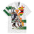 Custom Zimbabwe Rugby The Champions 2025 Family Matching Mermaid Dress and Hawaiian Shirt Warriors Sable Antelope - Wonder Print Shop