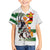 Custom Zimbabwe Rugby The Champions 2025 Family Matching Off Shoulder Short Dress and Hawaiian Shirt Warriors Sable Antelope - Wonder Print Shop